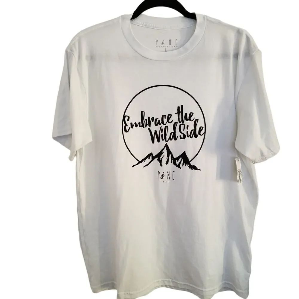 Pine Outfitters Embrace The Wild Side Graphic Short Sleeve T-Shirt